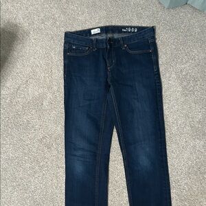 GAP Women's Deep Indigo Skinny Jeans